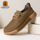 2025秋季 工装 新款 老人头男鞋 城市户外运动休闲鞋 男复古拼接男士 鞋