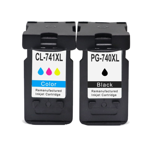 适用佳能PG-740XL CL-741大容量墨盒TS5170 MG2270 2170 3170d打印机3270 4170 MX377 MX437 MX397黑彩色墨盒