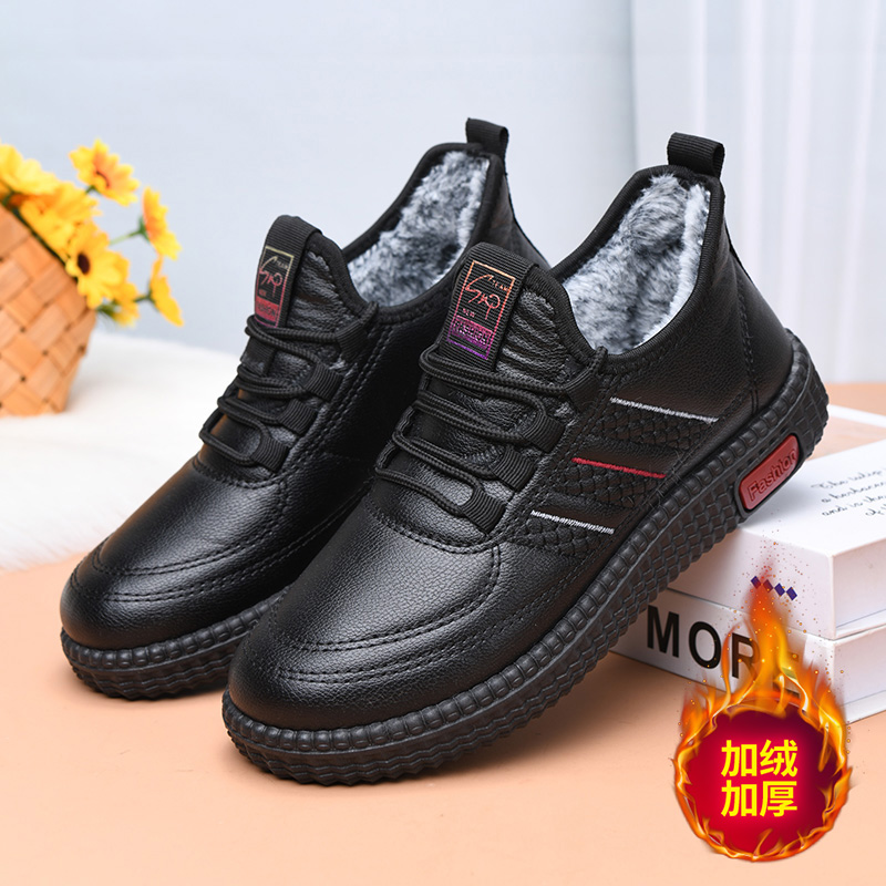 冬季老北京布鞋女棉鞋加绒保暖