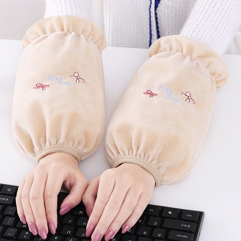 白色袖套女2025新款秋冬季羽绒服专用办公室上班工作耐脏防脏套袖,家庭/个人清洁工具,袖套,淘宝优惠券,粉丝福利购,淘宝优惠卷