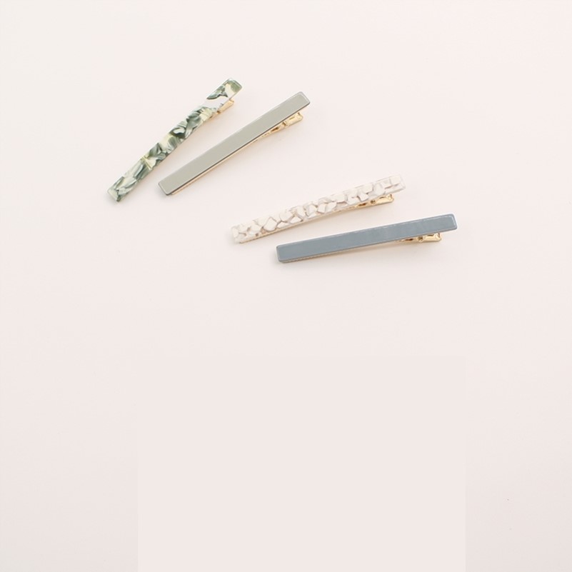 醋酸发夹边夹一字夹鸭嘴夹刘海夹卡碎发夹子韩国侧边发卡复古法式