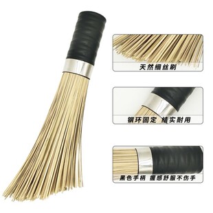 竹锅刷商用天然刷帚刷把厨房大饭店专用清洁老式洗锅神器刷锅刷子