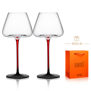 高档轻奢水晶玻璃红酒杯套装 家用大号高脚葡萄酒杯子醒酒器酒具