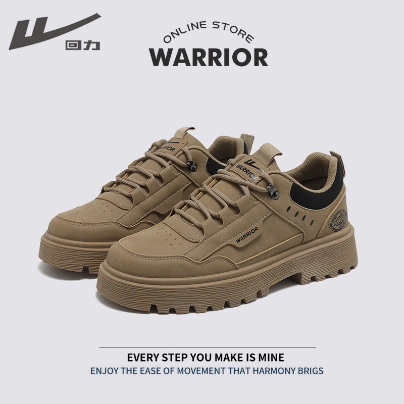 鞋子男鞋马丁靴新款秋冬款男士厚底户外百搭板鞋男款运动鞋J