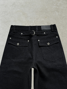 男女潮牌 巴黎扣设计立体裁剪646原牛牛仔裤 B72 2025秋冬