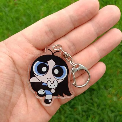 NewJeans回归钥匙扣高颜值飞天联名小女警兔子卡通书包挂件周边