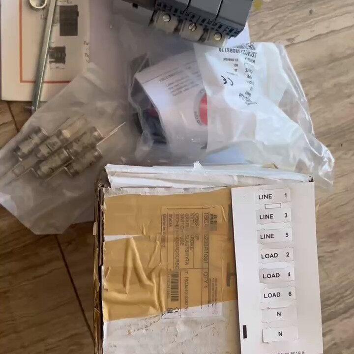 议价OS63GB03P 1SCA115235R1001 ABB隔离开关 工控配电元件维修