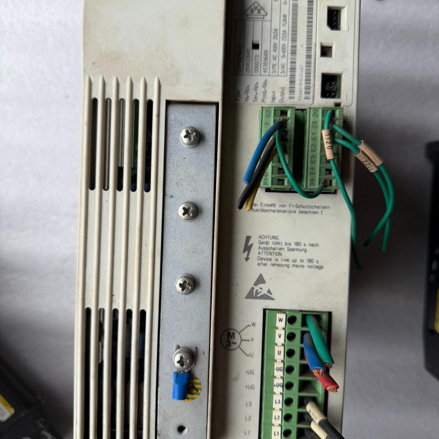 议价EVF8218-E Lenze伦茨变频器 工控自动化驱动设备维修