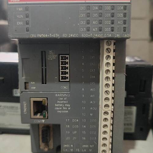 议价PM564-T-ETH ABB PLC CPU工业自动化控制模块维修