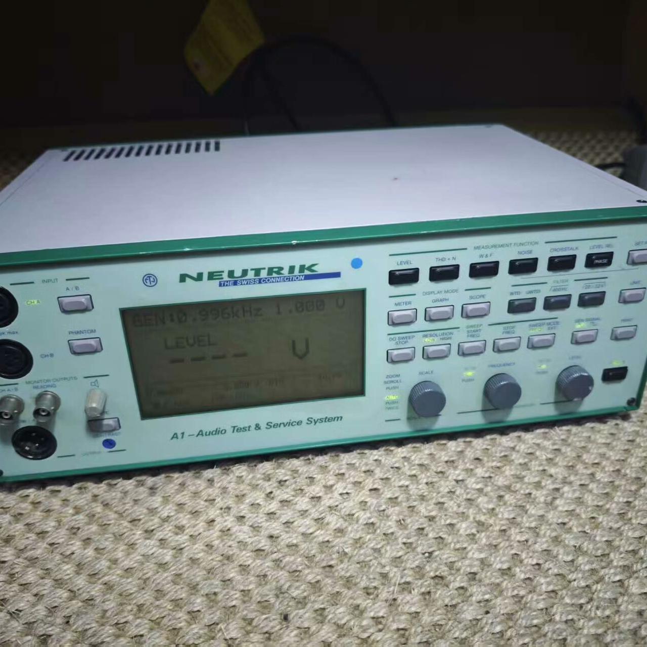 议价A1音频分析仪 NEUTRIK纽崔克 功能测试正常 包好包邮维修
