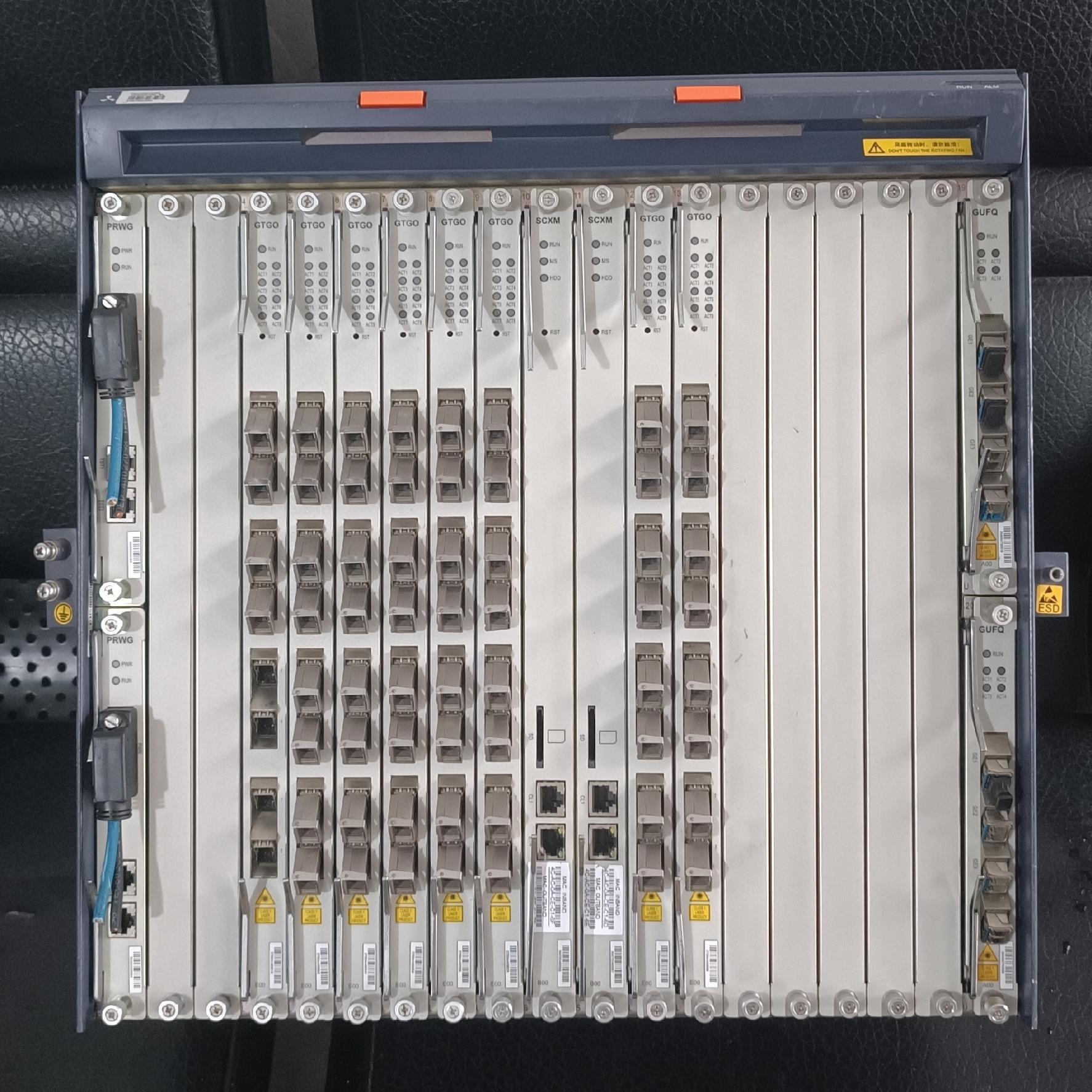 议价中兴ZXA10 C300 接入设备机箱 双电源配八张GTGO E00板卡维修