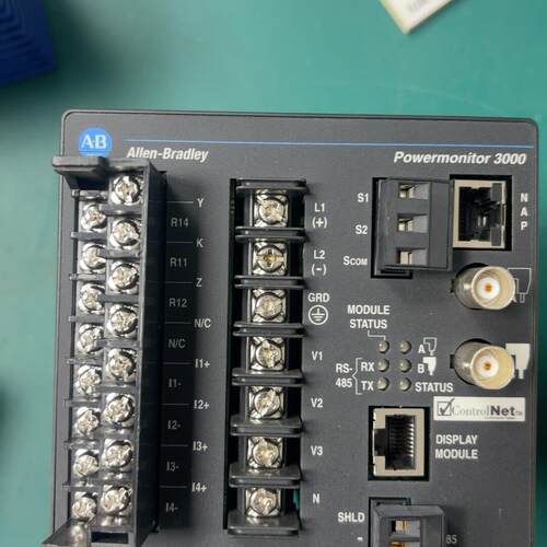 议价1404-M405B-CNT电源监控器 AB罗克韦尔Powermonitor 3000维修