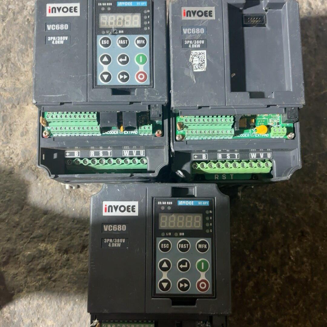 议价VC680-4T0040G 英沃变频器 4.0KW 380V 电机调速器维修