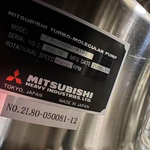 议价FT-3500D-W1B1分子泵 真空设备适用 转速21600RPM维修