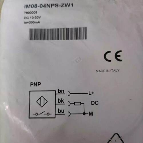议价IM08-04NPS-ZW1接近开关PNP型DC10-30V工控传感器维修