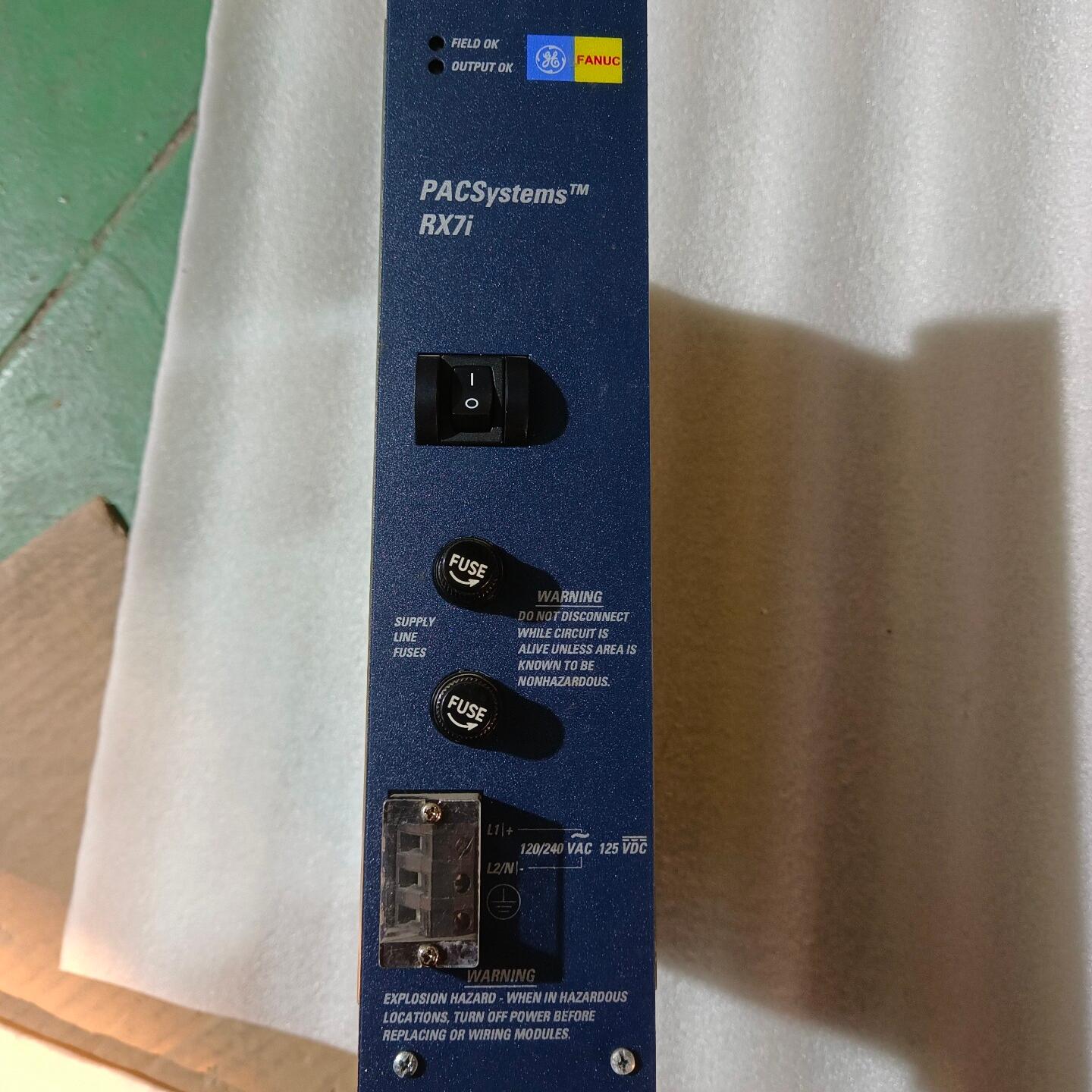 议价IC698PSA100D GE RX7i电源模块 工业自动化PLC替换配件维修
