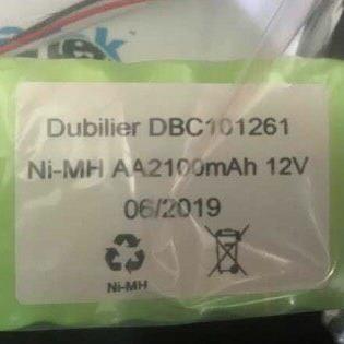 议价DBC101261电池 Ni-MH 12V 2100mAh MARTEK NAVGARD BNWAS维修