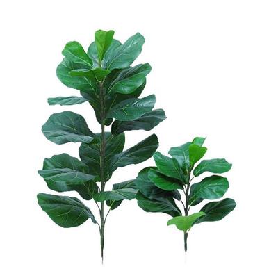 仿真植物琴叶榕绿植盆景盆栽家居花园绿化装饰人造假树叶子龟背