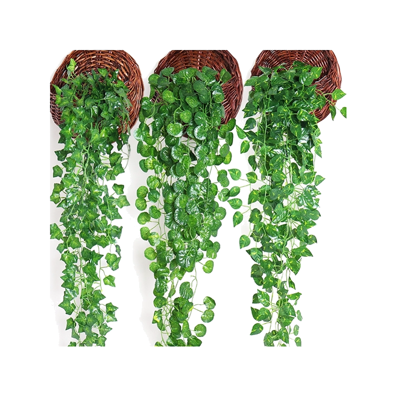 室内装饰墙壁挂绿萝垂吊仿真植物