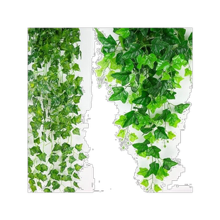 仿真植物玫瑰叶子树叶壁挂阳台室内垂钓装饰假花藤条吊篮楼道绿