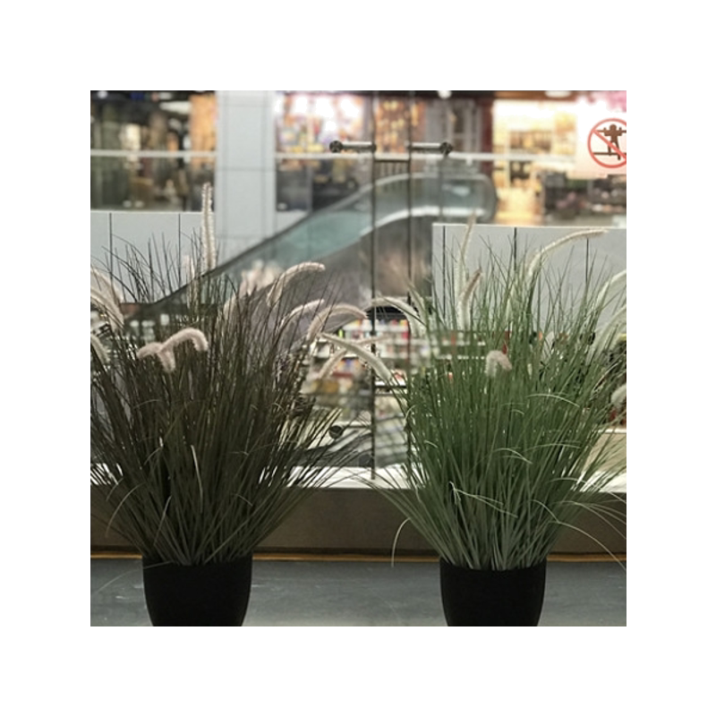 盆栽干花道具狗尾草落地仿真芦苇