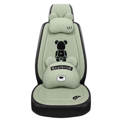 专用于丰田普锐斯C坐垫prius冬季zvw30系50半包20汽车座套毛绒95