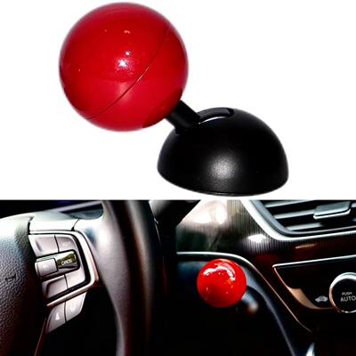 创意汽车一键启动按钮彩色汽车发动机启停操纵杆可爱汽车内饰