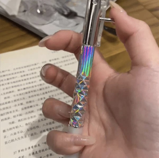 解压强迫症变形几何ins笔菱动高颜值菱动中性笔黑色速干小众通用