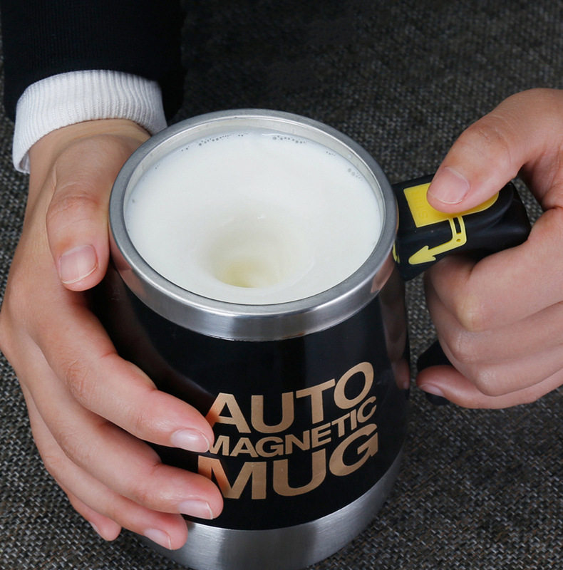 USB充电磁化杯自动奶粉搅拌杯咖啡杯