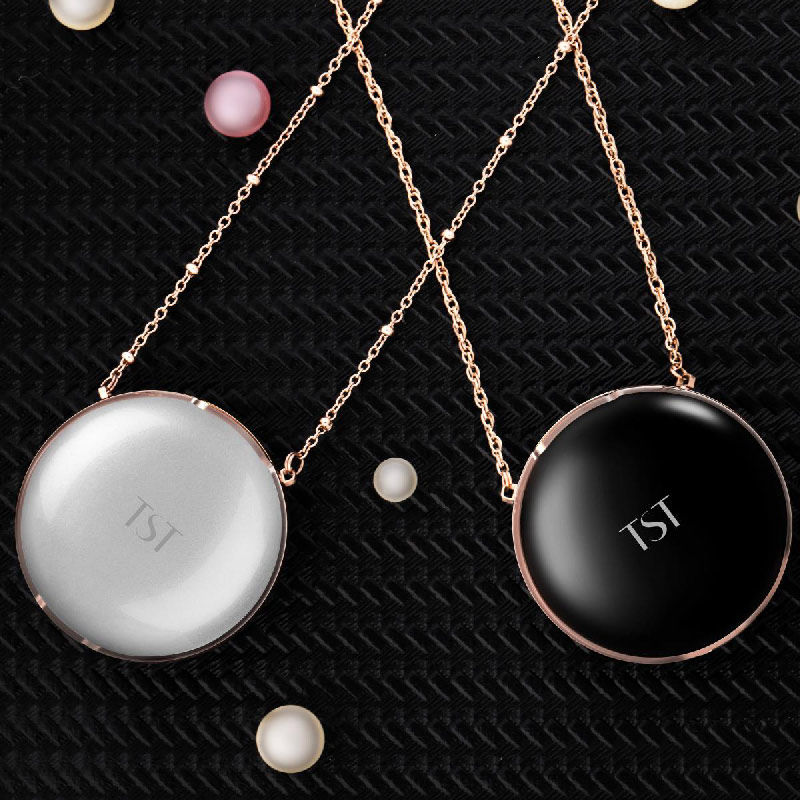 [TST庭秘密香香美肤店空气净化,氧吧]戴在脖子上的空气净化器项链便携式负离月销量0件仅售245元