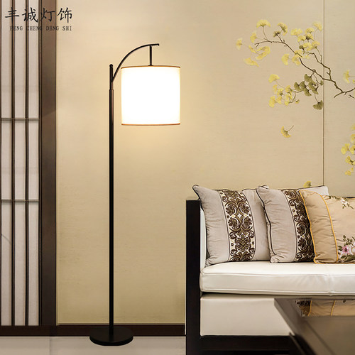 简约现代新中式客厅卧室落地灯