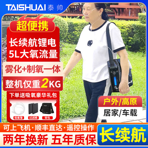 多功能家用户外车载便携制氧机