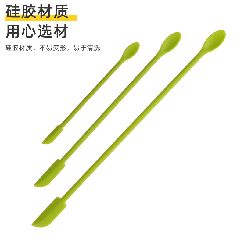 化妆品瓶硅胶迷你刮刀三