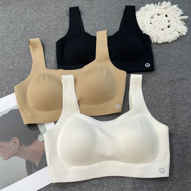 枫之欣863背心式美背抹胸内衣女小胸聚拢固定杯运动舒适文胸
