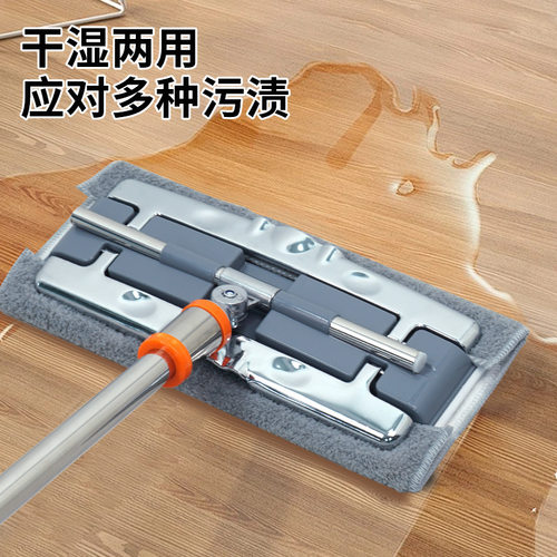 夹布拖把懒人不锈钢平板
