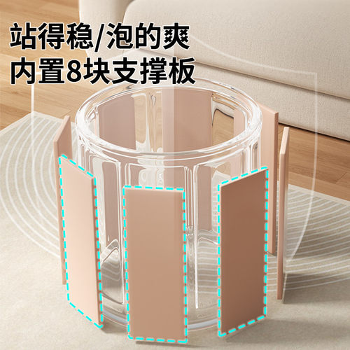 家用可折叠泡脚桶洗脚盆