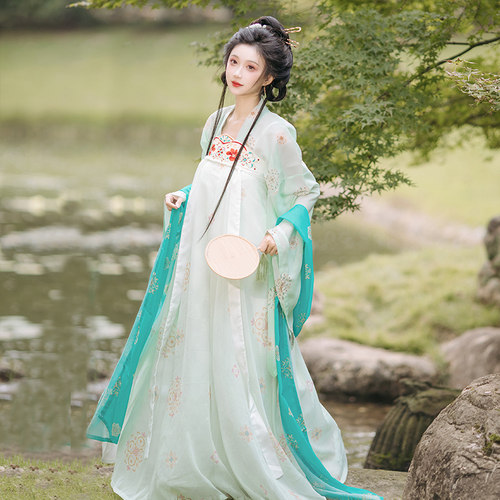 醉生花日常仙气春夏季汉服柒玥瑾
