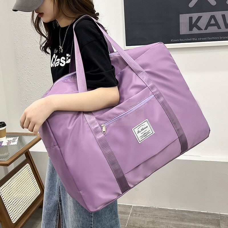大容量旅行包女短途衣服衣物收纳包旅游便携手提行李袋被子收纳袋