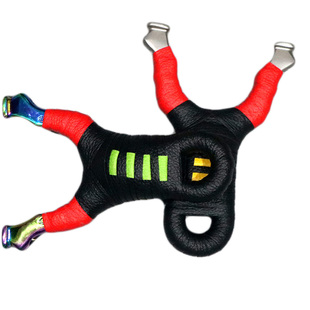 顶卡弹弓不锈钢全金属镖鱼弹弓射鱼皮筋高精度钢珠鱼镖高强度弹弓