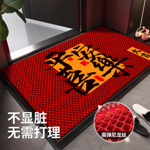 红色入户门地垫家用门口脚垫进门专用门垫耐脏免洗室外防滑轻奢