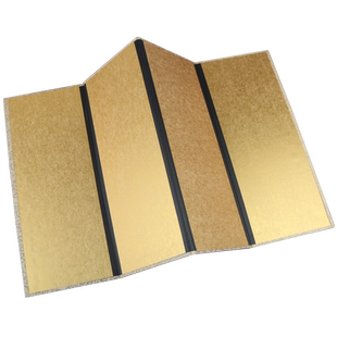 仿旧汉简折页金潜纸屏风仿古竖格空白高档册页本毛笔小楷书法作品纸国展参赛创作专用纸参展用宣纸简牍竹简