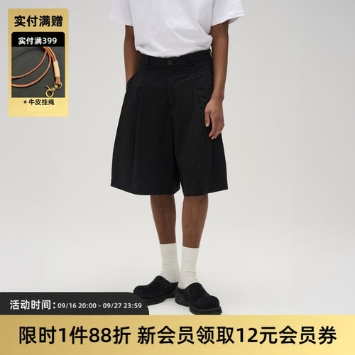 TIRES羊毛混纺中裤裤裙短裤