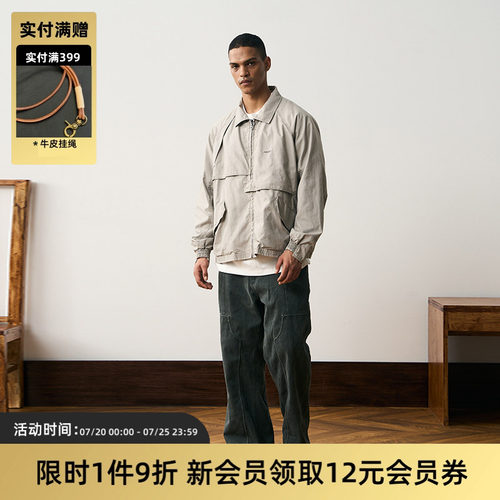 TIRES底特律夹克水洗工装复古