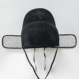 乌纱帽明制翼善冠古风麻纱帽子中式帽披锦衣卫飞鱼服官帽轻薄透气