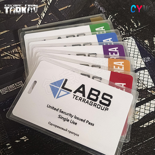 现货】逃离塔科夫周边红卡实验室钥匙卡游戏同款可选比特币非卡贴