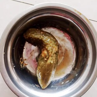 700克东北老式农家大酱缸咸菜酱黄瓜子酱菜小咸黄瓜子酱缸黄瓜