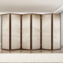 高档实木屏风隔断客厅折叠可移动家用卧室办公室茶室简约遮挡玄关