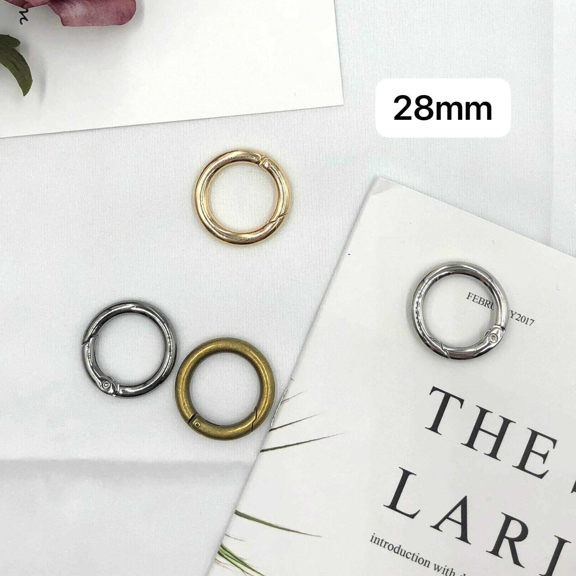 diy泫雅弹力开口环小仙风同款