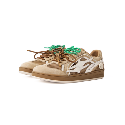 KILLWINNER 咖色网面清凉一夏德训鞋 情侣鞋子夏季潮牌 男女同款