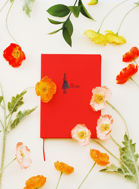 灼热Flaming现货Four Seasons四季插画手帐本Lisk Feng日程笔记